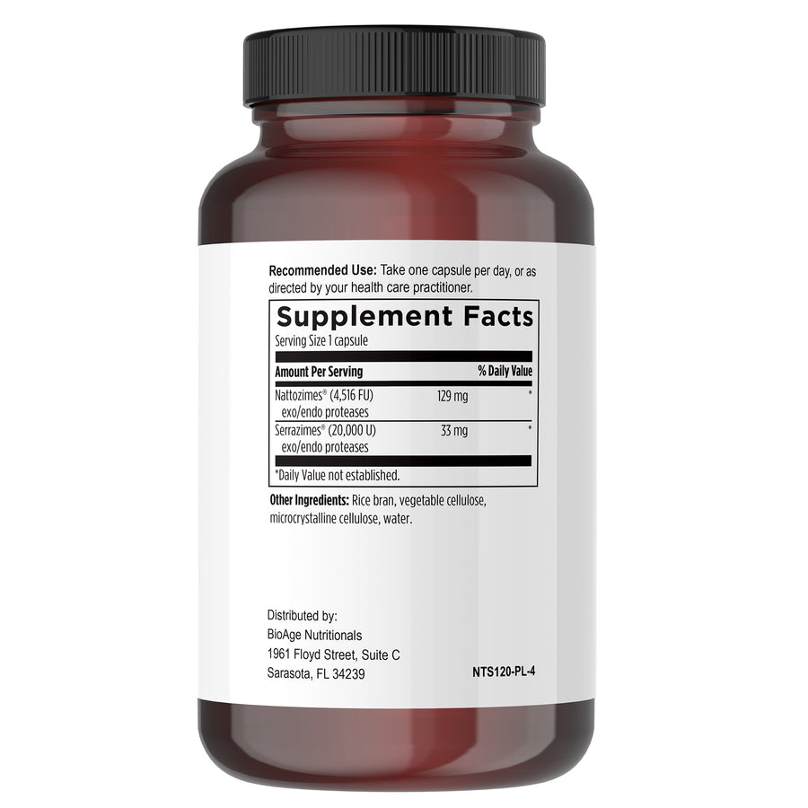 Solaray Nattokinase & Serrapeptase - Dietary Health Supplement Solaray Nattokinase & Serrapeptase - Dietary Health Supplement